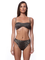 leopard luxury swimwear